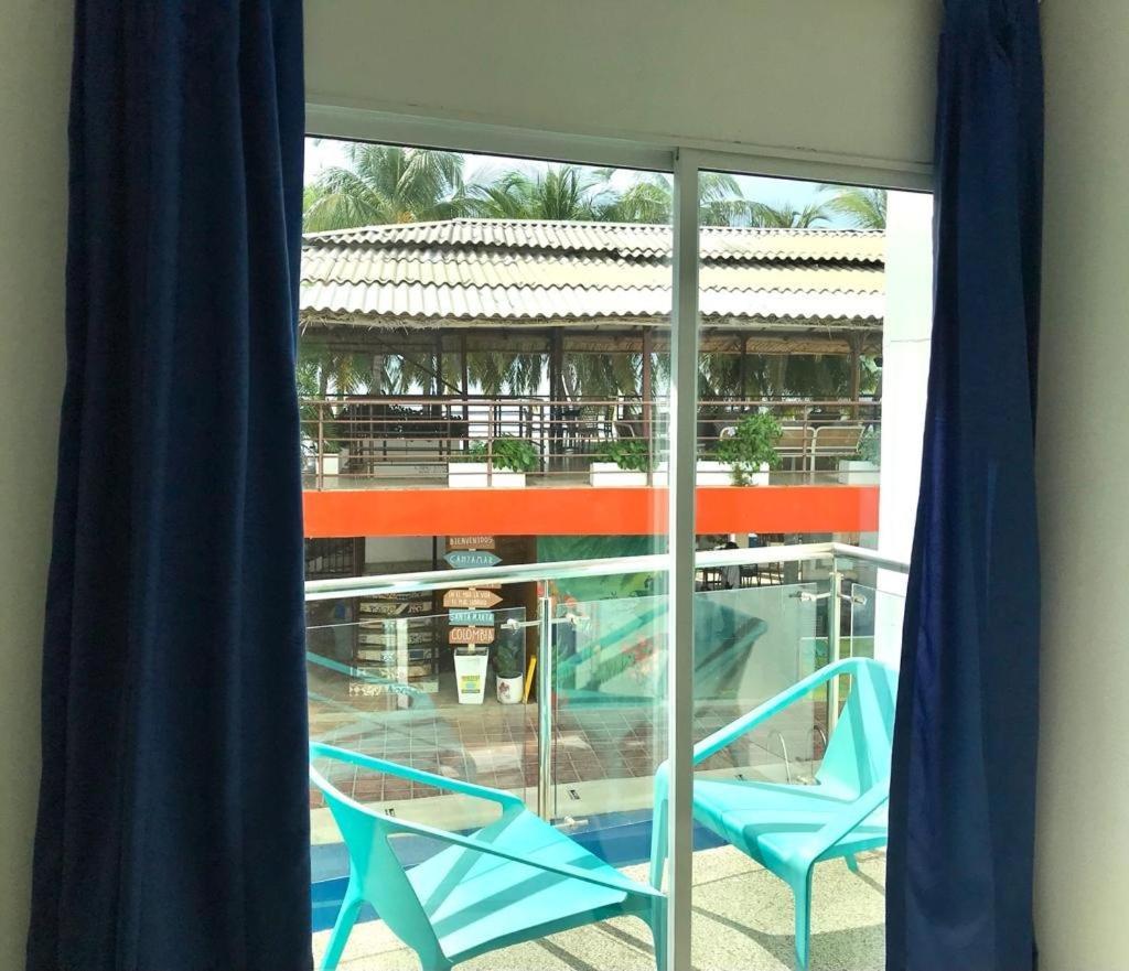 The Cantamar Beach Hostel Santa Marta Dış mekan fotoğraf