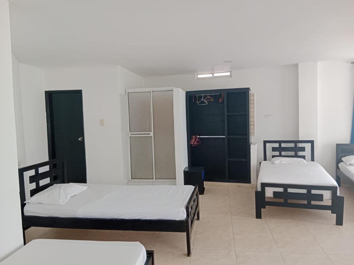 The Cantamar Beach Hostel Santa Marta Dış mekan fotoğraf