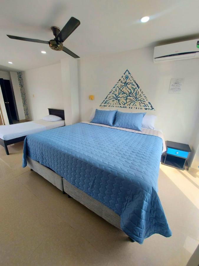 The Cantamar Beach Hostel Santa Marta Dış mekan fotoğraf