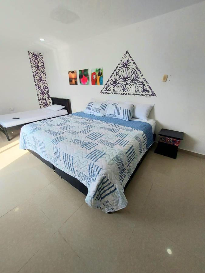 The Cantamar Beach Hostel Santa Marta Dış mekan fotoğraf