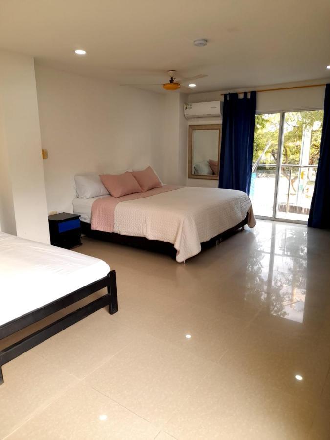 The Cantamar Beach Hostel Santa Marta Dış mekan fotoğraf