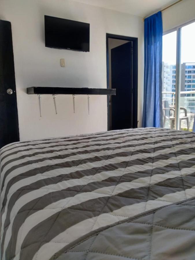 The Cantamar Beach Hostel Santa Marta Dış mekan fotoğraf