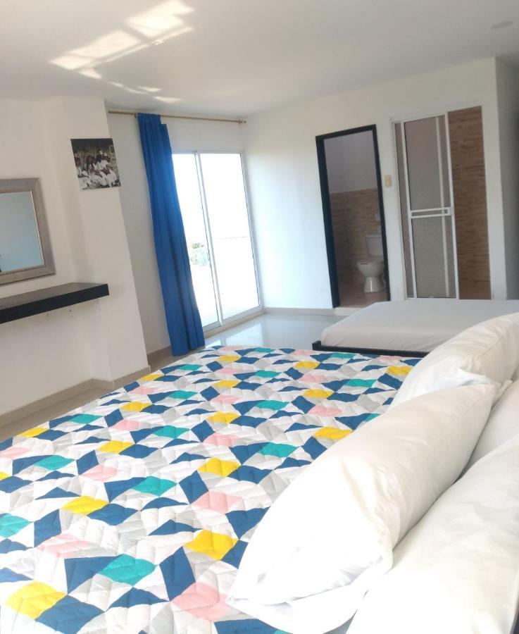 The Cantamar Beach Hostel Santa Marta Dış mekan fotoğraf