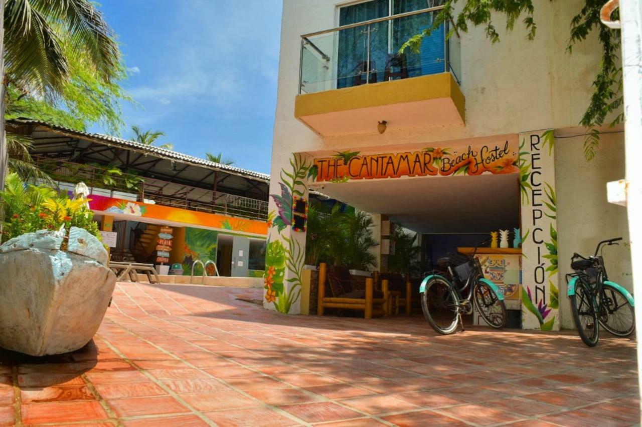 The Cantamar Beach Hostel Santa Marta Dış mekan fotoğraf