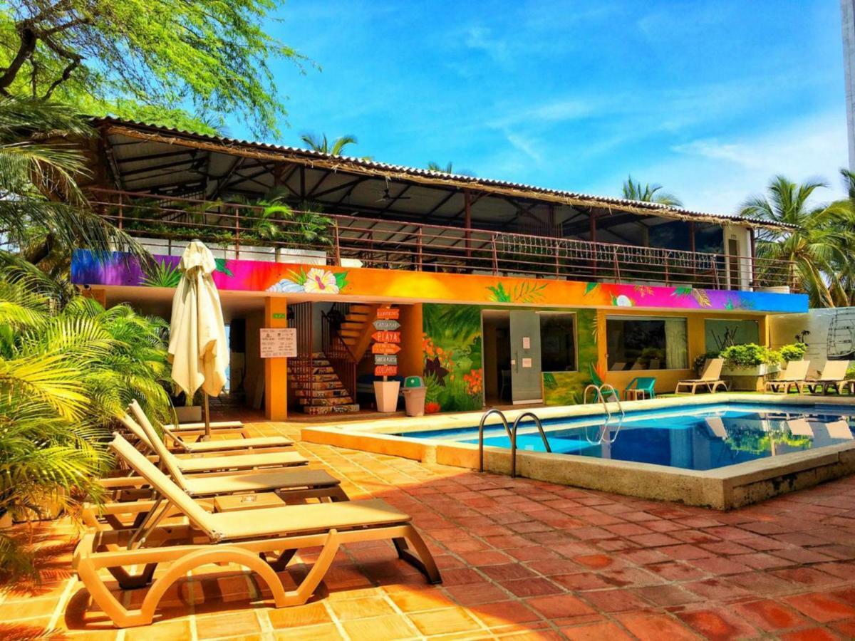 The Cantamar Beach Hostel Santa Marta Dış mekan fotoğraf